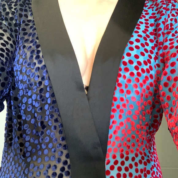 Gorgeous Burnout Kimono style wrap dress - Picture 14 of 16